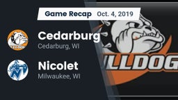 Recap: Cedarburg  vs. Nicolet  2019