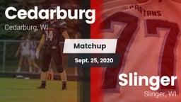 Matchup: Cedarburg vs. Slinger  2020