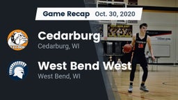 Recap: Cedarburg  vs. West Bend West  2020