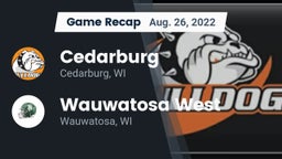 Recap: Cedarburg  vs. Wauwatosa West  2022