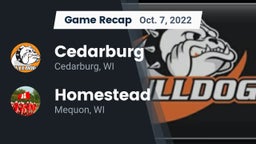 Recap: Cedarburg  vs. Homestead  2022