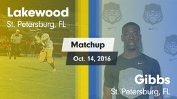 Matchup: Lakewood vs. Gibbs  2016