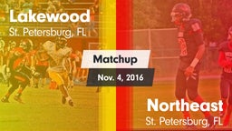 Matchup: Lakewood vs. Northeast  2016