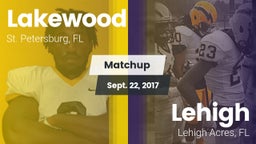 Matchup: Lakewood vs. Lehigh  2017