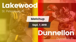 Matchup: Lakewood vs. Dunnellon  2018