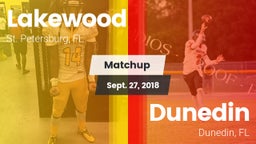 Matchup: Lakewood vs. Dunedin  2018