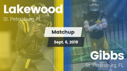 Matchup: Lakewood vs. Gibbs  2019