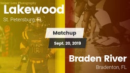 Matchup: Lakewood vs. Braden River  2019