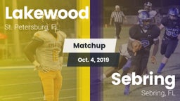 Matchup: Lakewood vs. Sebring  2019