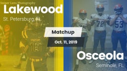 Matchup: Lakewood vs. Osceola  2019
