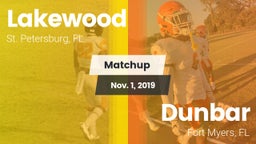 Matchup: Lakewood vs. Dunbar  2019
