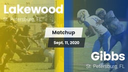 Matchup: Lakewood vs. Gibbs  2020