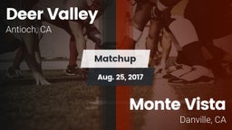 Matchup: Deer Valley vs. Monte Vista  2017