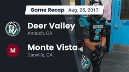Recap: Deer Valley  vs. Monte Vista  2017