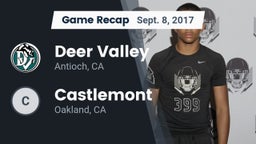 Recap: Deer Valley  vs. Castlemont  2017