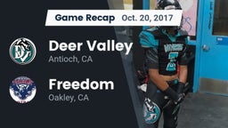 Recap: Deer Valley  vs. Freedom  2017