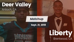 Matchup: Deer Valley vs. Liberty  2018