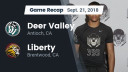 Recap: Deer Valley  vs. Liberty  2018