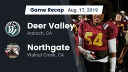 Recap: Deer Valley  vs. Northgate  2019