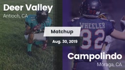 Matchup: Deer Valley vs. Campolindo  2019
