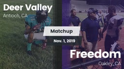 Matchup: Deer Valley vs. Freedom  2019