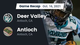 Recap: Deer Valley  vs. Antioch  2021