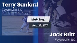 Matchup: Sanford vs. Jack Britt  2017