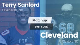 Matchup: Sanford vs. Cleveland  2017