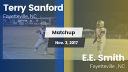 Matchup: Sanford vs. E.E. Smith  2017