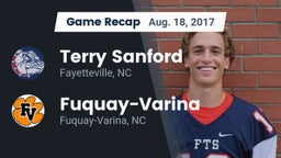 Recap: Terry Sanford  vs. Fuquay-Varina  2017