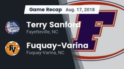 Recap: Terry Sanford  vs. Fuquay-Varina  2018