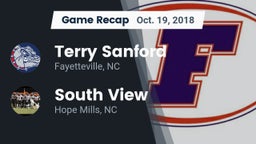 Recap: Terry Sanford  vs. South View  2018