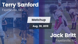 Matchup: Sanford vs. Jack Britt  2019