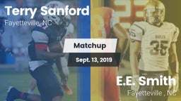 Matchup: Sanford vs. E.E. Smith  2019
