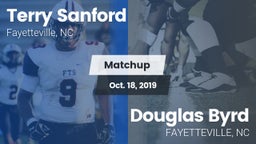 Matchup: Sanford vs. Douglas Byrd  2019