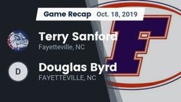 Recap: Terry Sanford  vs. Douglas Byrd  2019