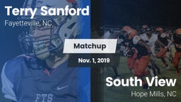 Matchup: Sanford vs. South View  2019