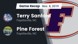 Recap: Terry Sanford  vs. Pine Forest  2019