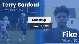 Matchup: Sanford vs. Fike  2019