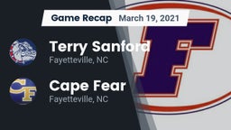 Recap: Terry Sanford  vs. Cape Fear  2021