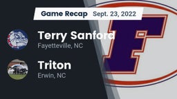 Recap: Terry Sanford  vs. Triton  2022