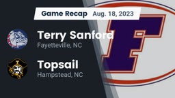 Recap: Terry Sanford  vs. Topsail  2023