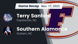 Recap: Terry Sanford  vs. Southern Alamance  2023