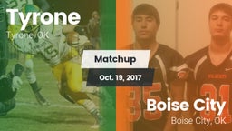 Matchup: Tyrone vs. Boise City  2017