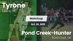 Matchup: Tyrone vs. Pond Creek-Hunter  2018