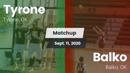 Matchup: Tyrone vs. Balko  2020