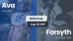 Matchup: Ava vs. Forsyth  2017