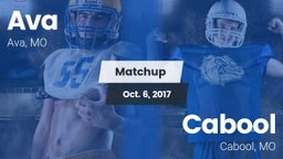 Matchup: Ava vs. Cabool  2017