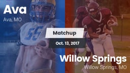 Matchup: Ava vs. Willow Springs  2017
