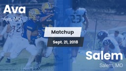 Matchup: Ava vs. Salem  2018